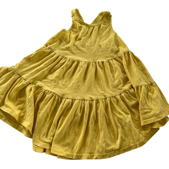 Old Navy Yellow Tiered Sleeveless Dress - Size 3T - Picture 1 of 4